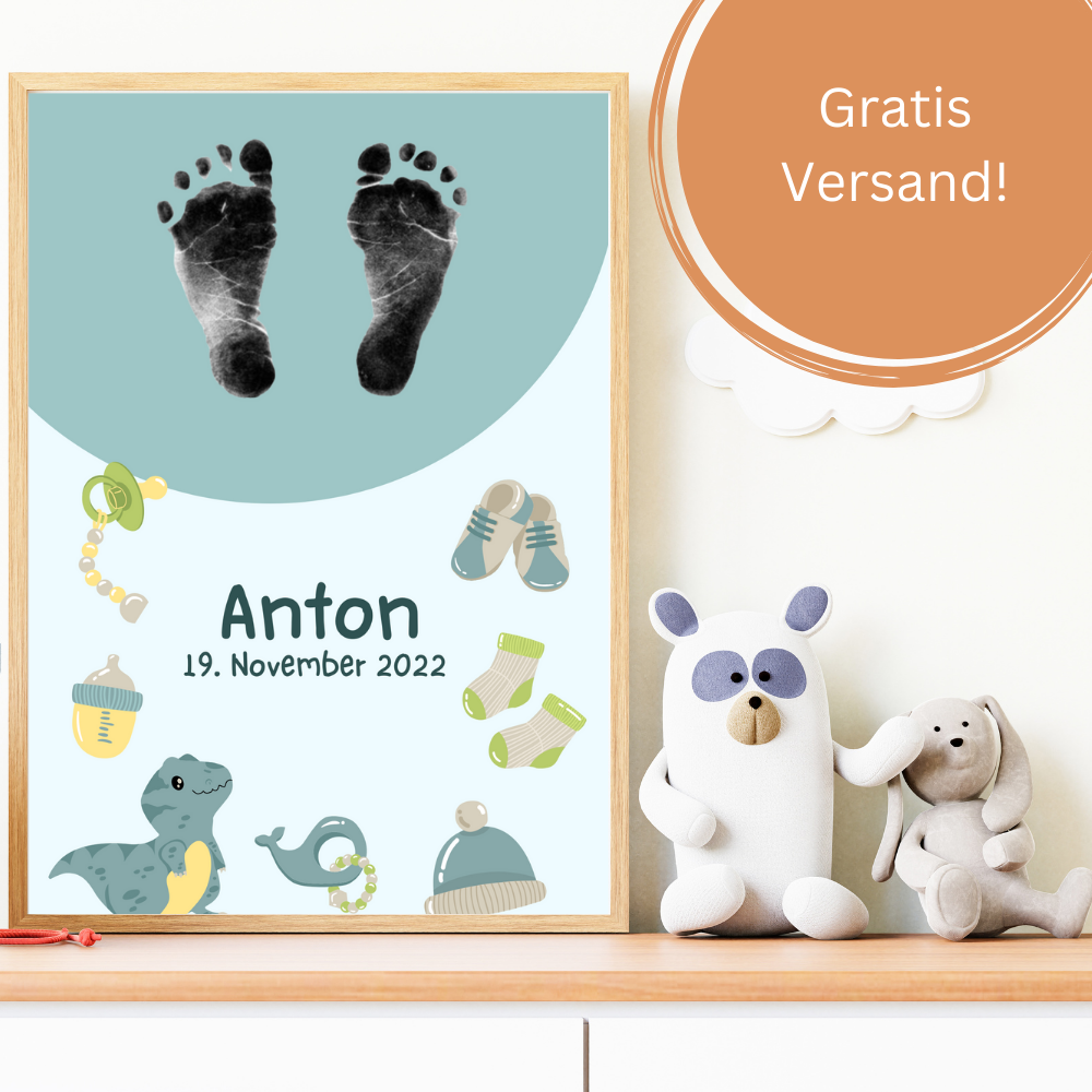 Babyposter - Dino
