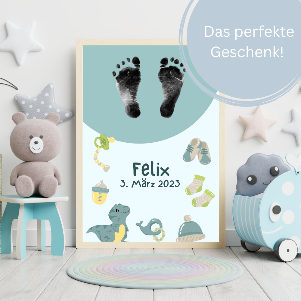 Babyposter - Dino
