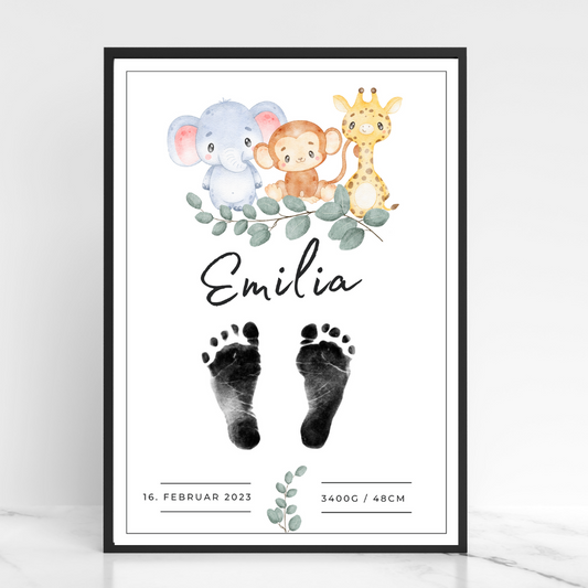 Babyposter - Zootiere