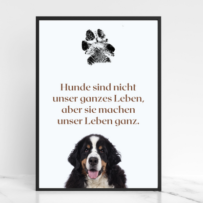 Hundeposter - Kira Zitat