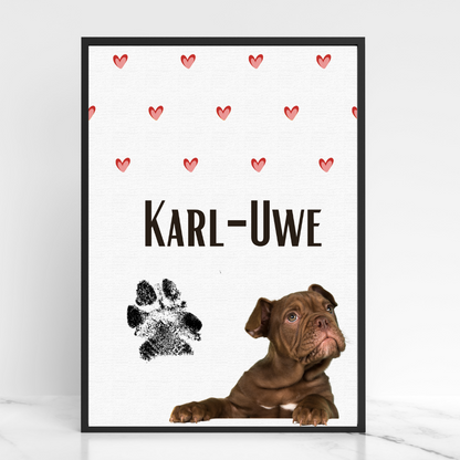 Hundeposter - Karl Uwe