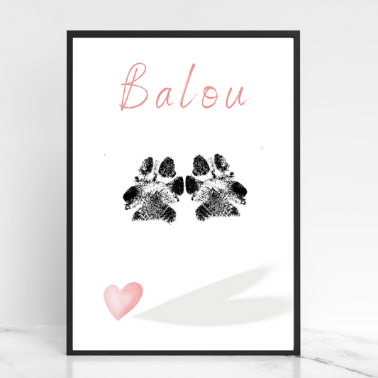 Hundeposter - Balou