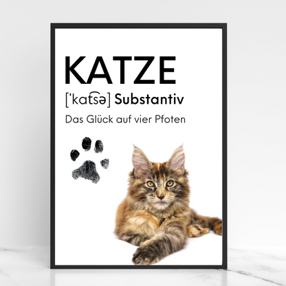 Katzenposter - Pfötchen