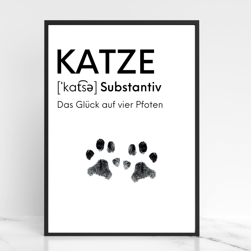 Katzenposter - Katze