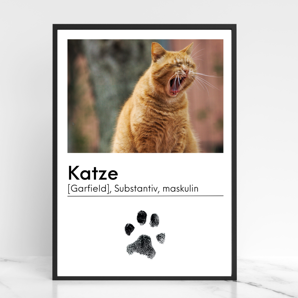 Katzenposter - Garfield