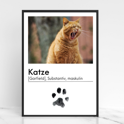 Katzenposter - Garfield