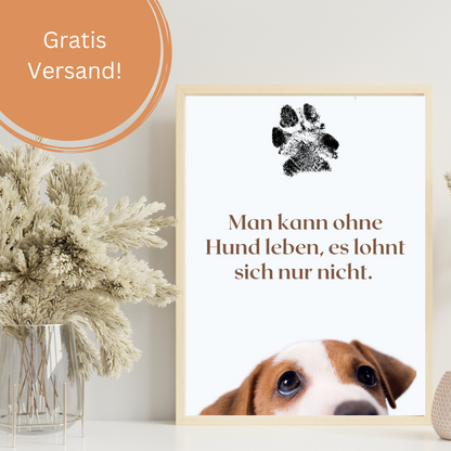 Hundeposter - Benny Zitat