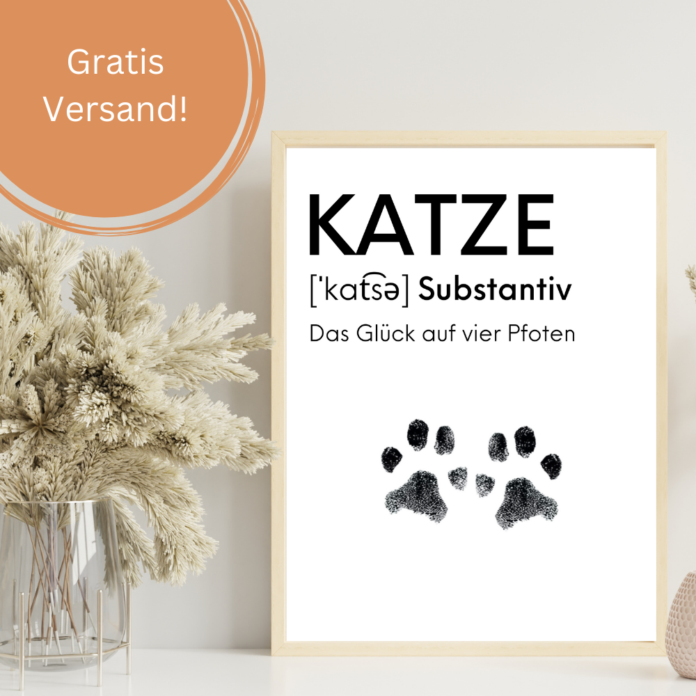 Katzenposter - Katze