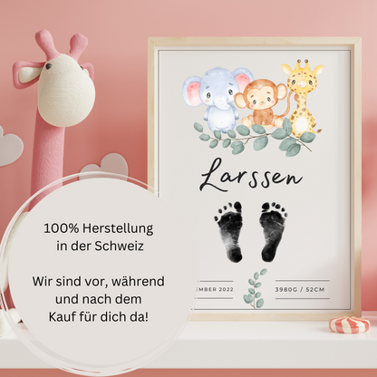 Babyposter - Zootiere