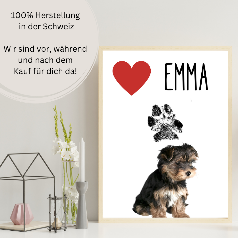 Hundeposter - Flocke