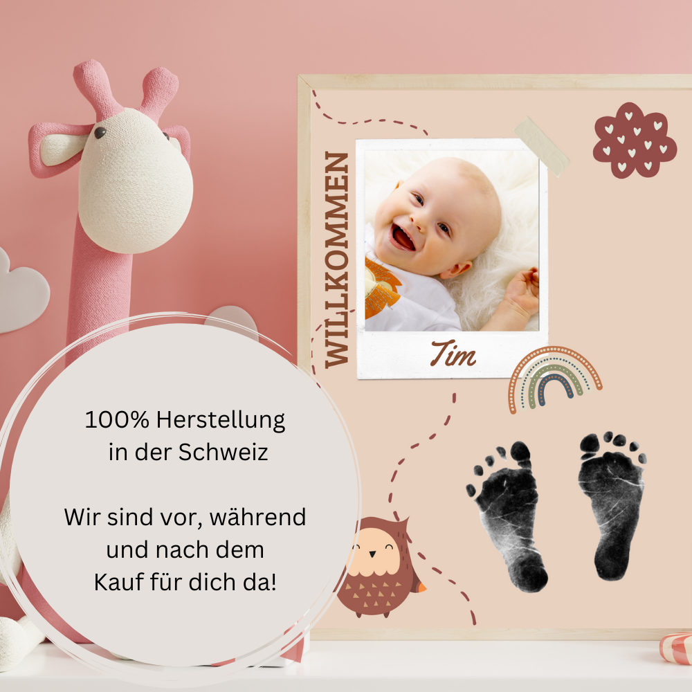 Babyposter - Eule