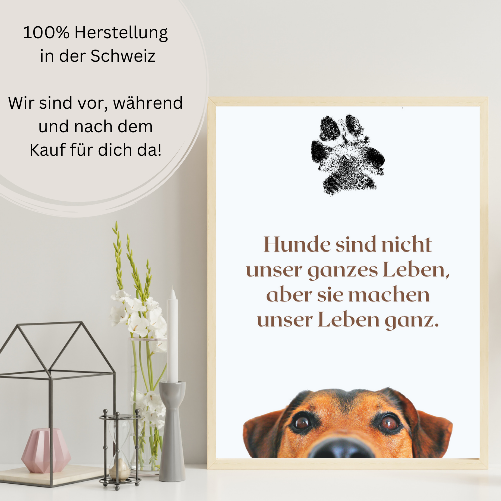 Hundeposter - Kira Zitat