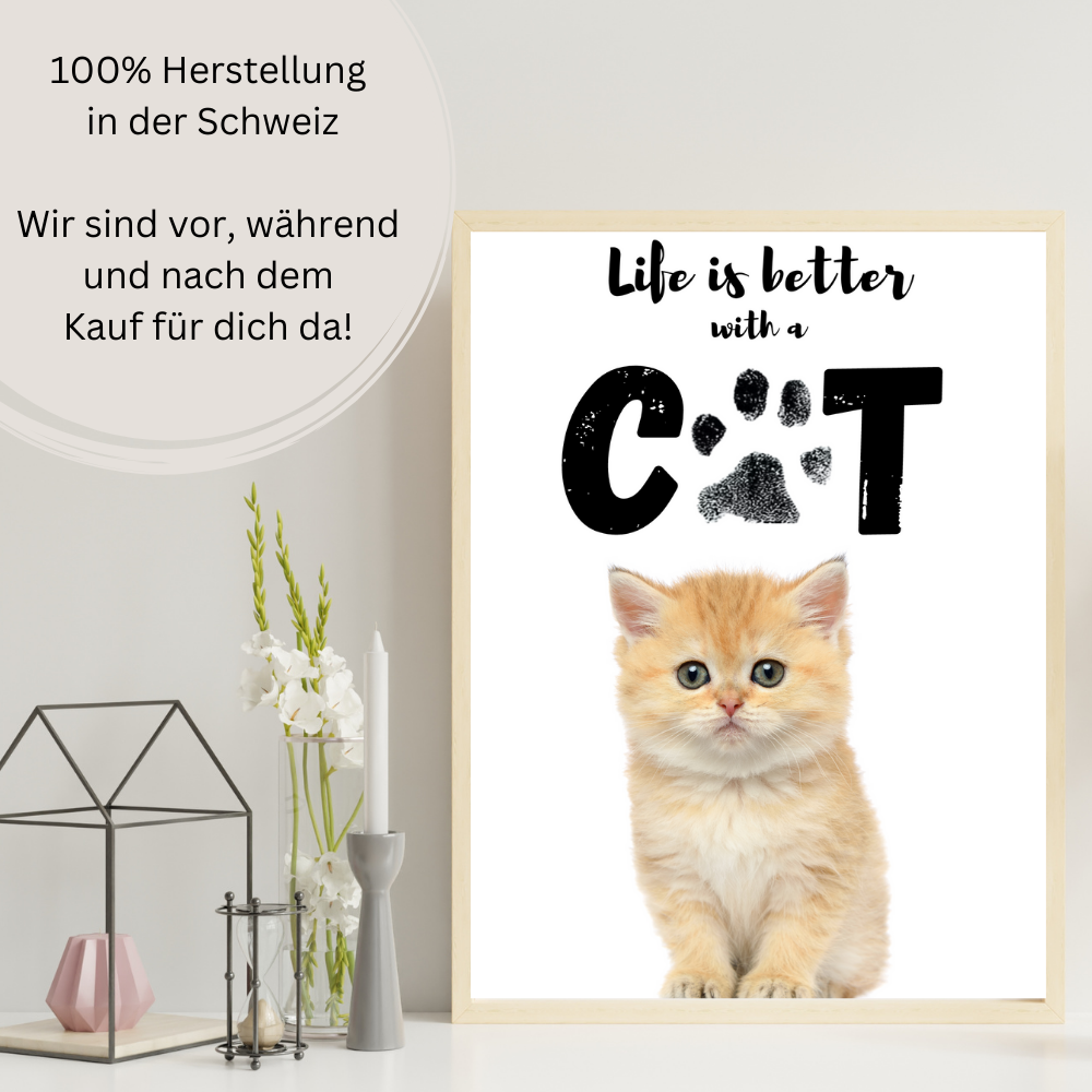 Katzenposter - Rusty