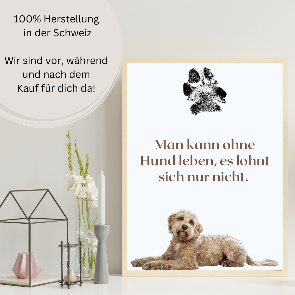 Hundeposter - Benny Zitat