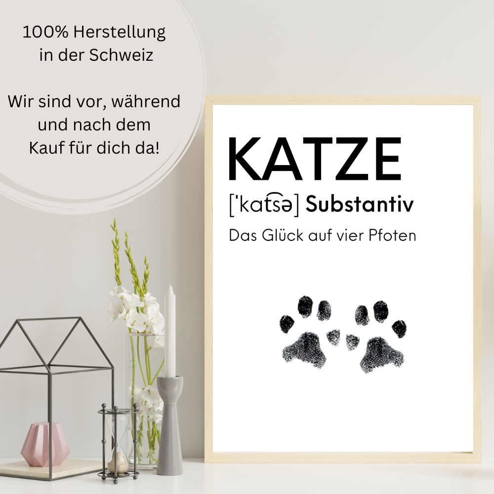 Katzenposter - Katze