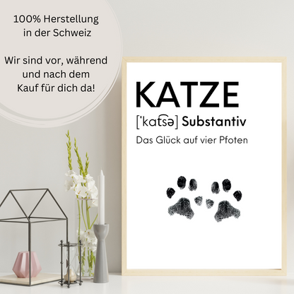 Katzenposter - Katze