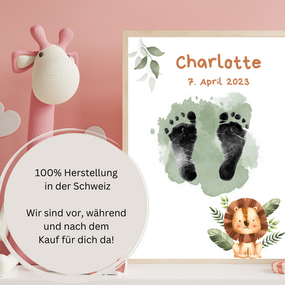 Babyposter - Löwe