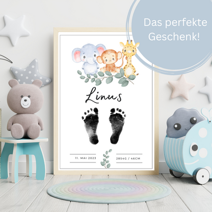 Babyposter - Zootiere