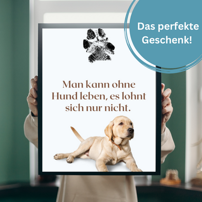 Hundeposter - Benny Zitat