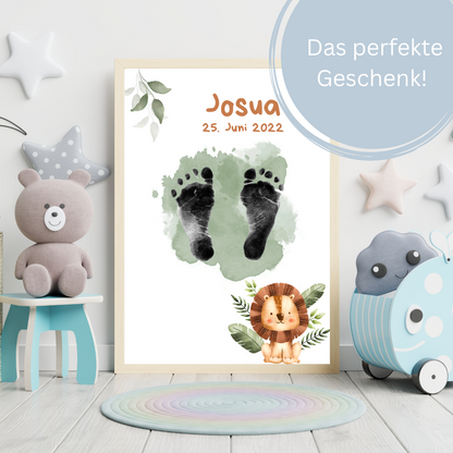 Babyposter - Löwe