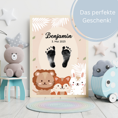 Babyposter - Zootiere